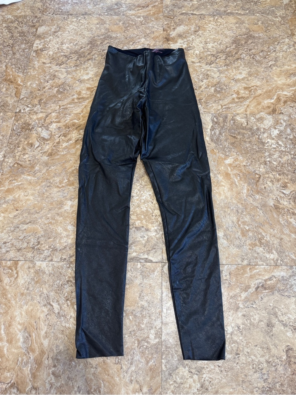 Commando Black Faux Leather Leggings